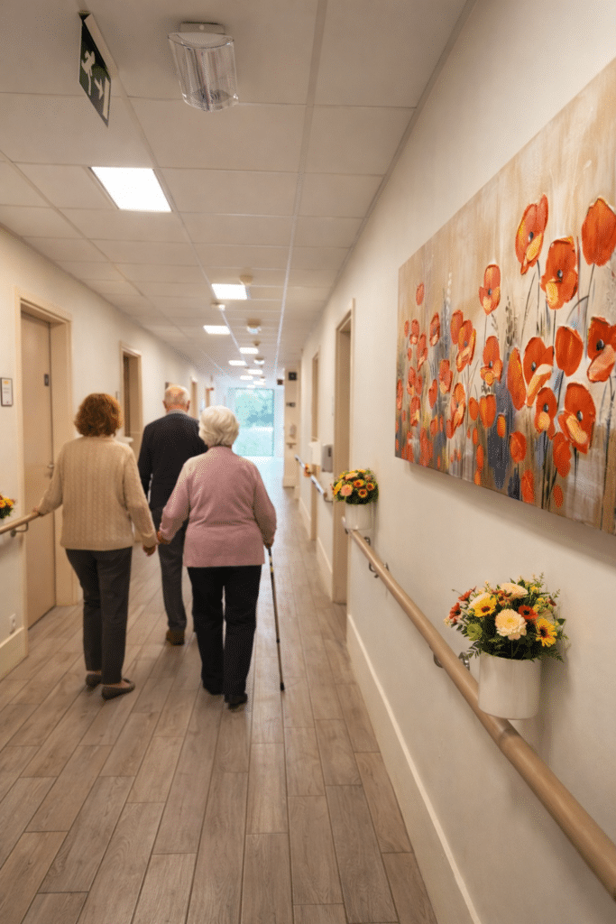 Interieur in De Stichel, Vilvoorde