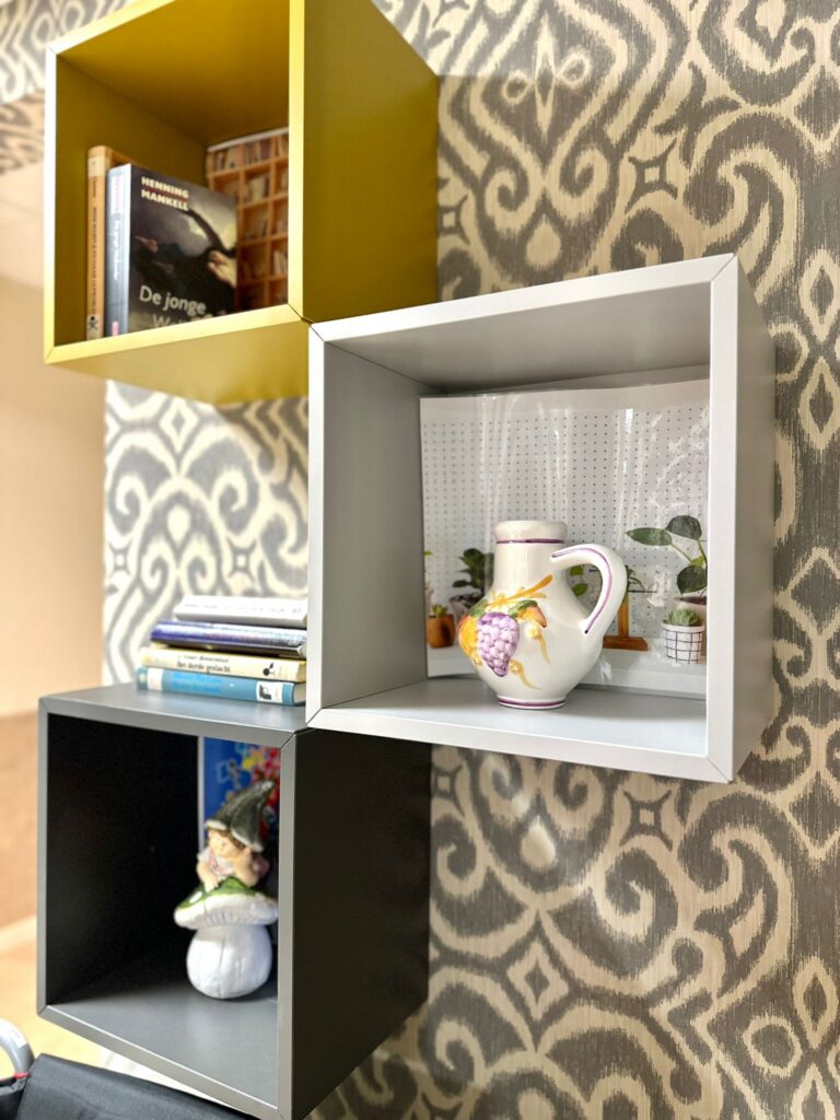 Interieur in Eyckenborgh, Gooik