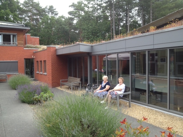 Exterieur in Huize Lieve Moenssens, Dilsen-Stokkem