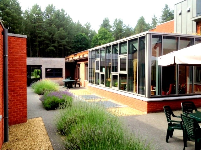 Exterieur in Huize Lieve Moenssens, Dilsen-Stokkem