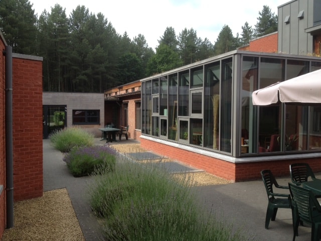 Exterieur in Huize Lieve Moenssens, Dilsen-Stokkem