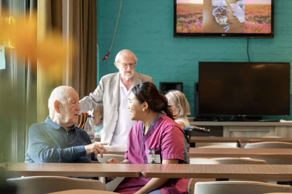 Dagelijks leven in Residentie Moretus, Berchem