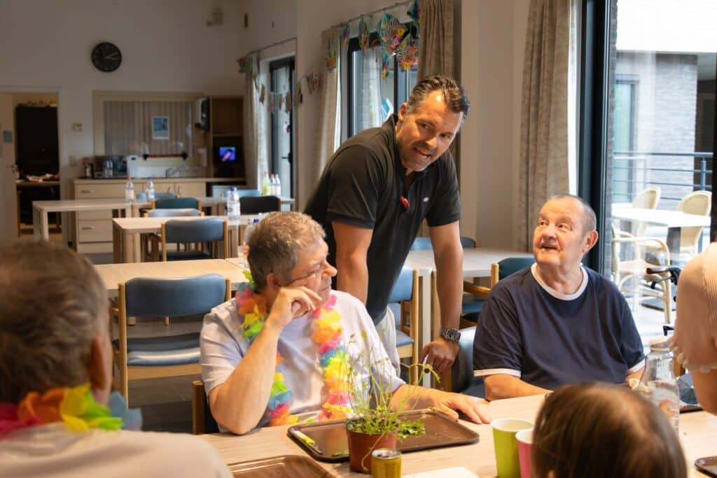Dagelijks leven in Residentie Moretus, Berchem