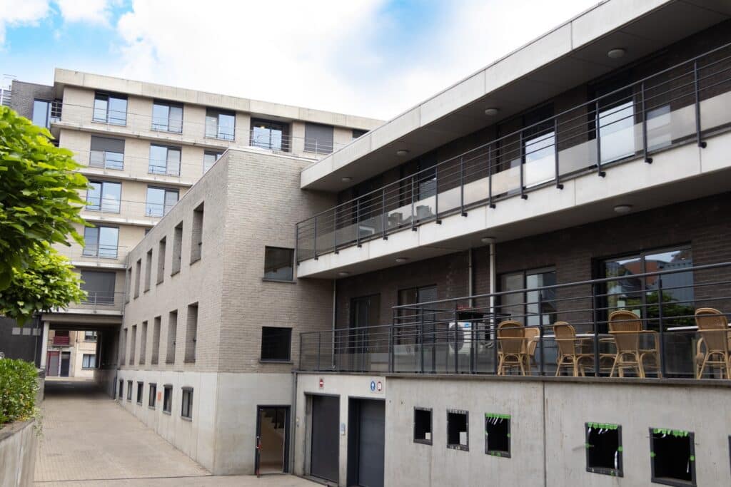 Exterieur in Residentie Moretus, Berchem