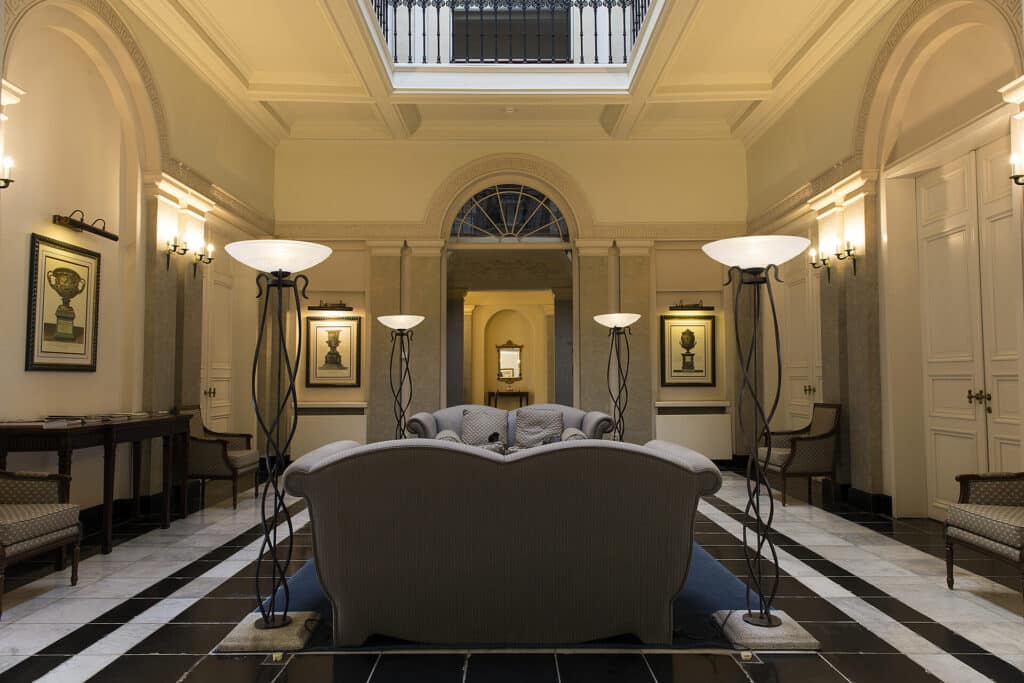 Interieur in Ten Eeckhoute, Brugge