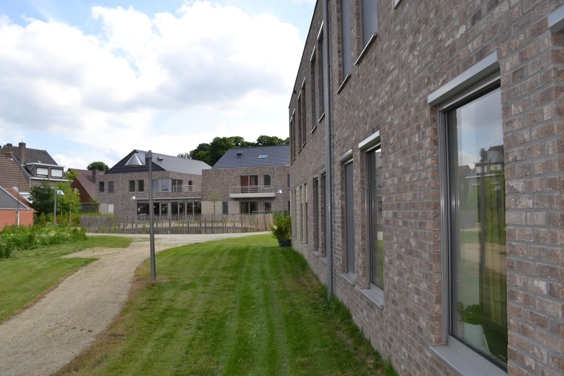 Exterieur in Larenshof, Laarne