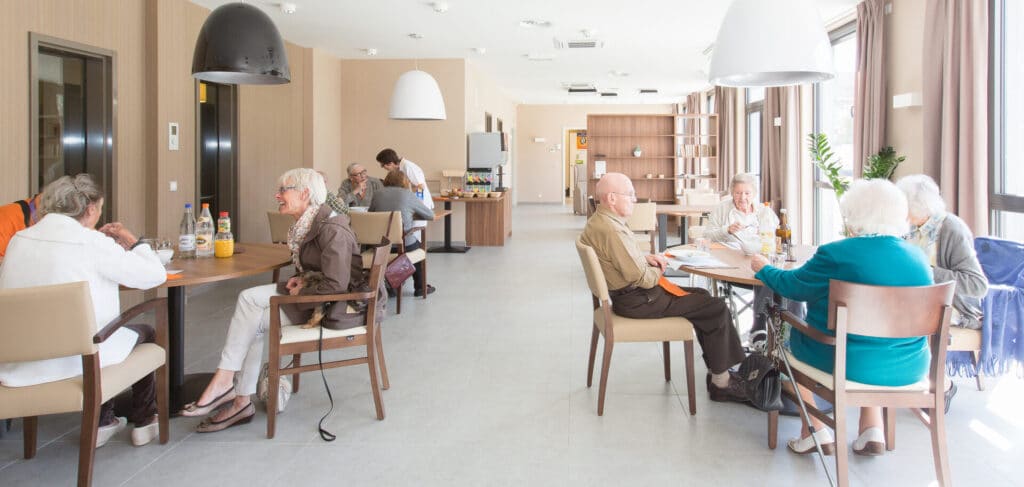 Interieur in De Wand, Laken