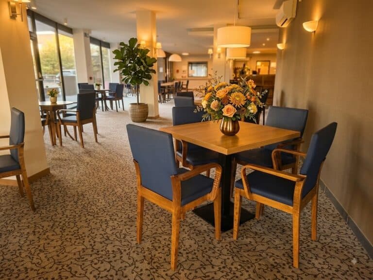 Interieur in De Lelie, Wezemaal