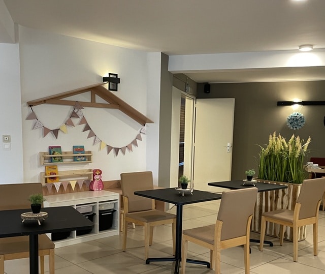 Interieur in Nethehof, Balen