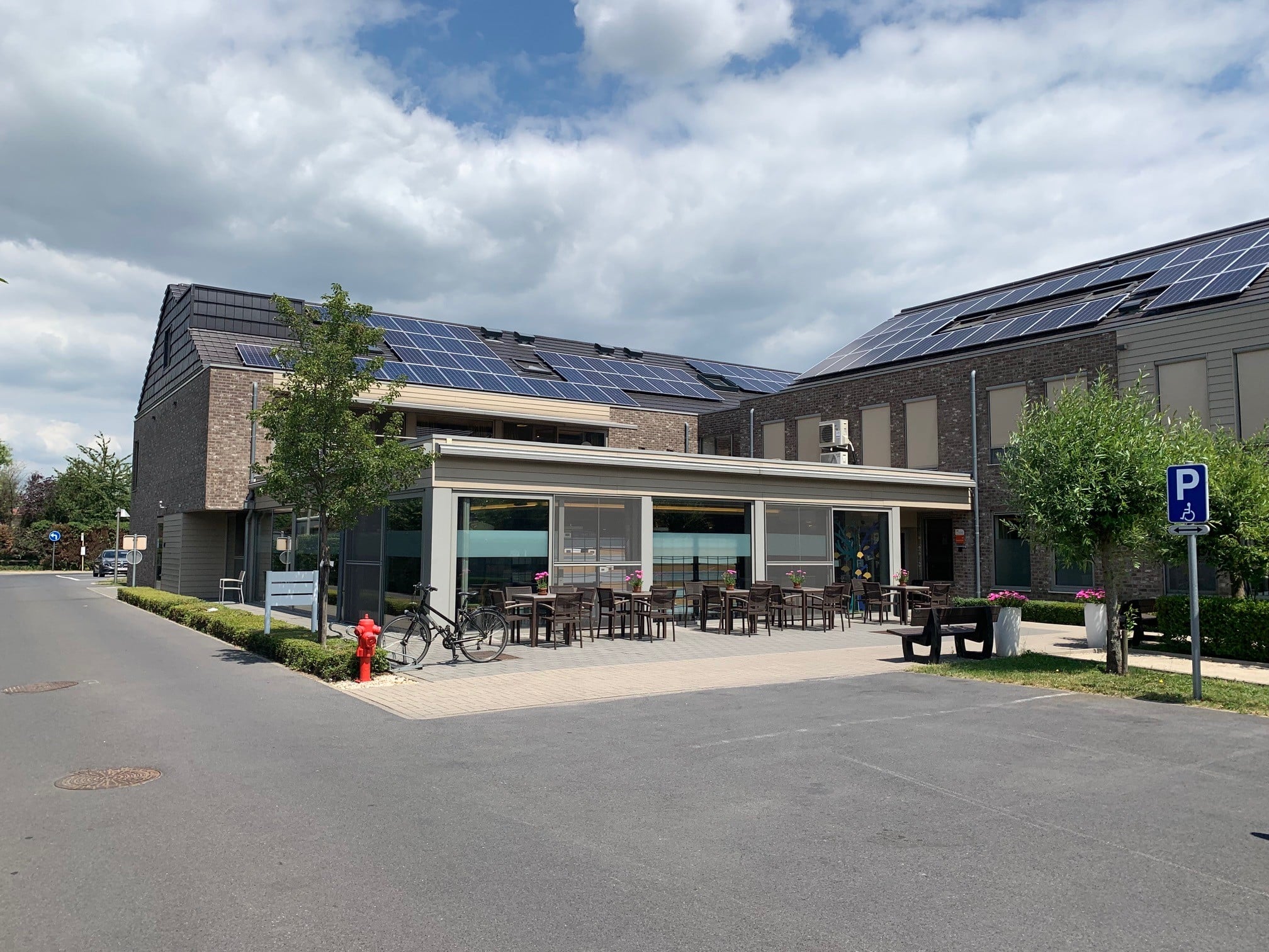 Exterieur in Larenshof, Laarne