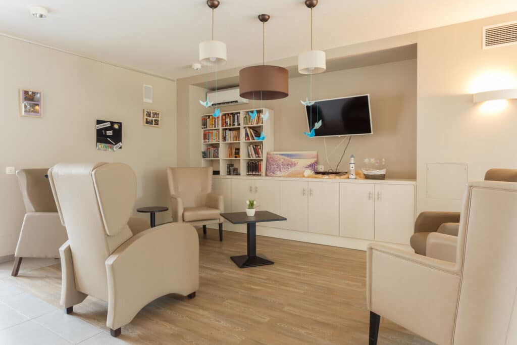 Interieur in Noordduin, Koksijde