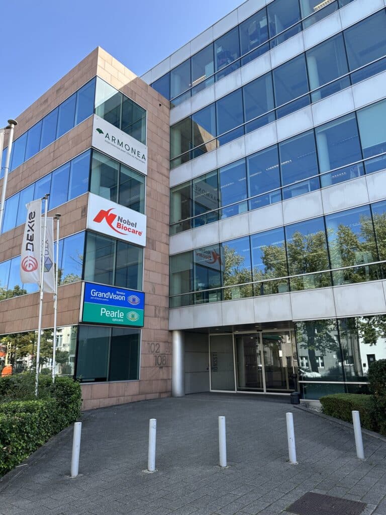 Exterieur in Armonea HQ, Mechelen