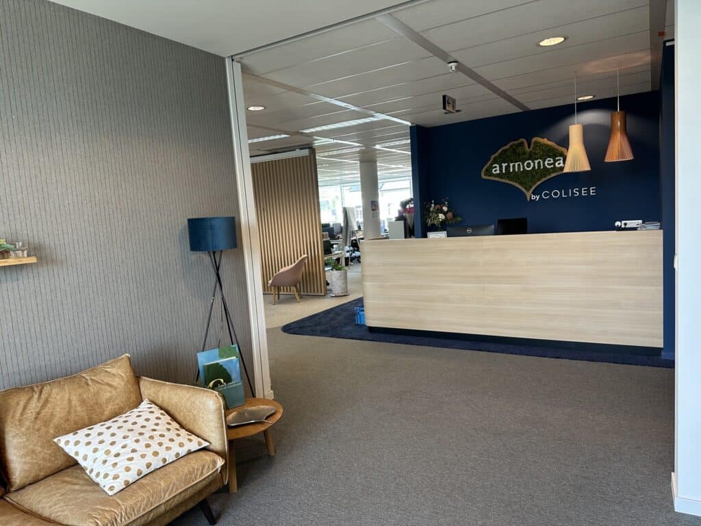 Interieur in Armonea HQ, Mechelen