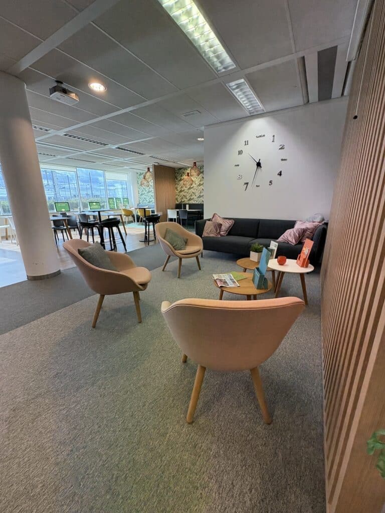 Interieur in Armonea HQ, Mechelen